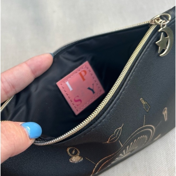 FREE WITH PURCHASE | IPSY Gold and Black You’re Magic Glam Bag - Picture 4 of 5